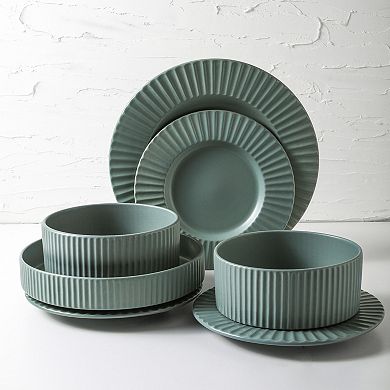 Christian Siriano New York® Lusso 16-Piece Dinnerware Stoneware Set