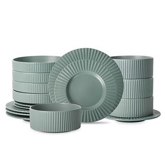 Christian Siriano New York® Lusso 16 pc Dinnerware Stoneware Set