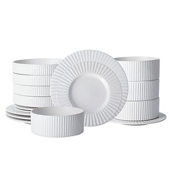 Christian Siriano New York® Lusso 16 pc Dinnerware Stoneware Set