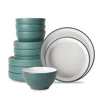Christian Siriano New York® Larosso 12 pc Dinnerware Stoneware Set
