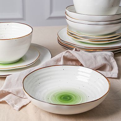 Christian Siriano New York® Luma 16-Piece Dinnerware Porcelain Set