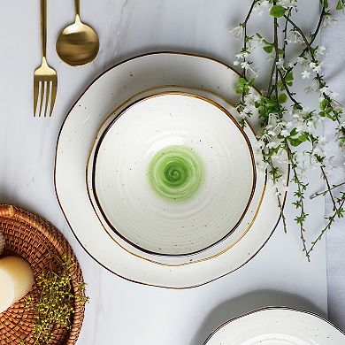 Christian Siriano New York® Luma 16-Piece Dinnerware Porcelain Set