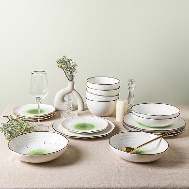 Christian Siriano New York® Luma 16-Piece Dinnerware Porcelain Set