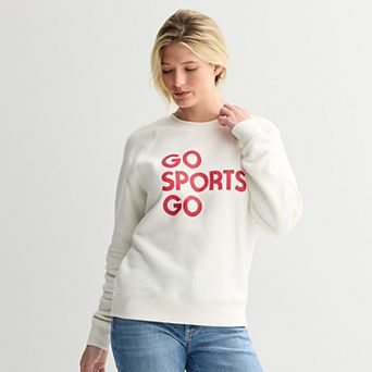 Women's Sonoma Goods For Life® Fleece Crewneck Sweatshirt