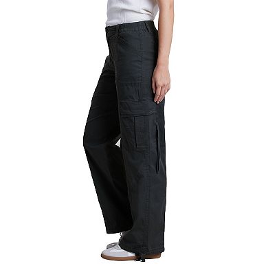 Juniors' UNIONBAY Wide Leg Camo Print Pants