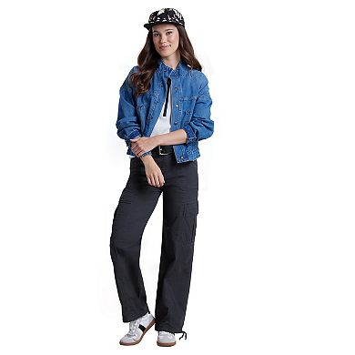 Juniors' UNIONBAY Wide Leg Camo Print Pants