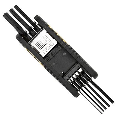 Mount 8PCS Folding and Locking Hex Key Set, Metric 1.5mm-8mm