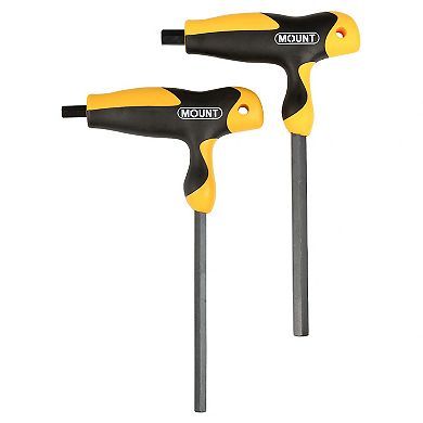 Mount 8PCS T-Handle Hex Key Set, Metric