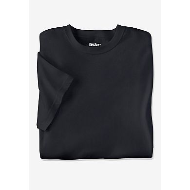 KingSize Men's Big & Tall 3-Pack Cotton Crewneck Undershirt