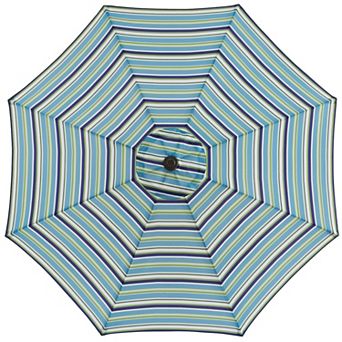 BrylaneHome 9 Ft. Tilt-And-Crank Umbrella