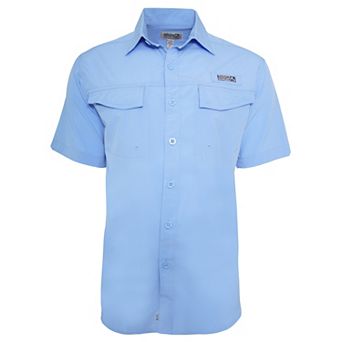 Men's Coastline Short Sleeve UV Vented Fishing Shirt