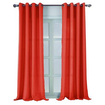 Cole Textured Grommet Room Darkening Curtain Panel