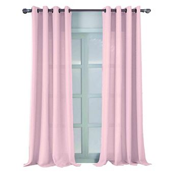 Cole Textured Grommet Room Darkening Curtain Panel
