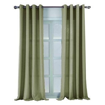 Cole Textured Grommet Room Darkening Curtain Panel