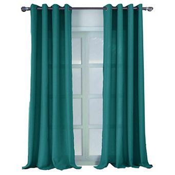 Cole Textured Grommet Room Darkening Curtain Panel