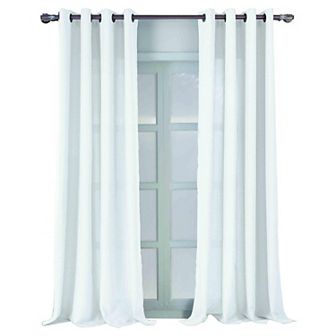 Cole Textured Grommet Room Darkening Curtain Panel
