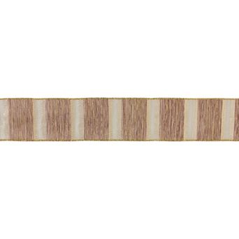 Melrose Shimmer Stripe Wired Ribbon 3 pk
