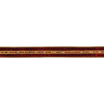 Melrose Jeweled Wired Ribbon