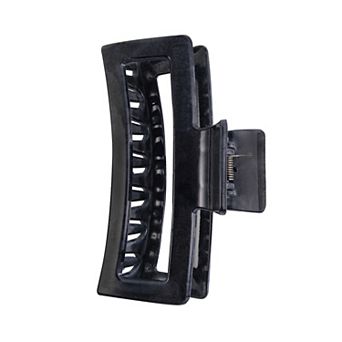 Emberly Large Black Acrylic Hair Claw Clip