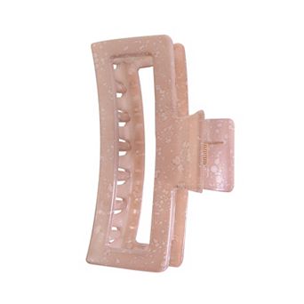 Emberly Acrylic Large Nude Claw Hair Clip