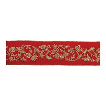 Melrose Ornate Holiday Ribbon