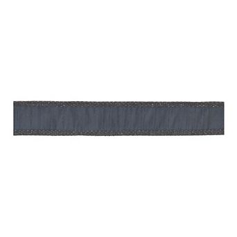 Melrose Dark Gray Glitter Wired Ribbon 2 pk