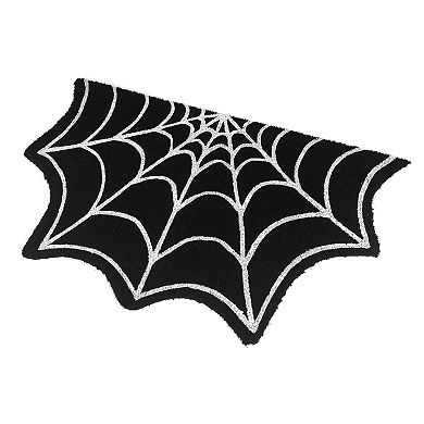 Celebrate Together™ Halloween Coir Spider Web Rug