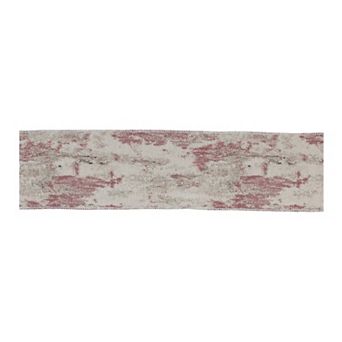 Melrose Pink & Silver Shimmer Wired Ribbon 2 pk