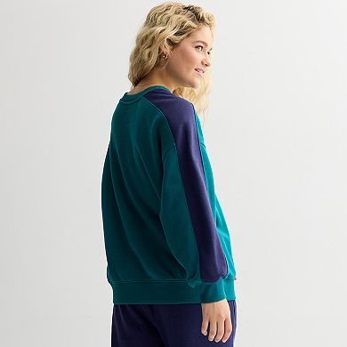 Juniors' Limited Too Oversized Crewneck Sweatshirt