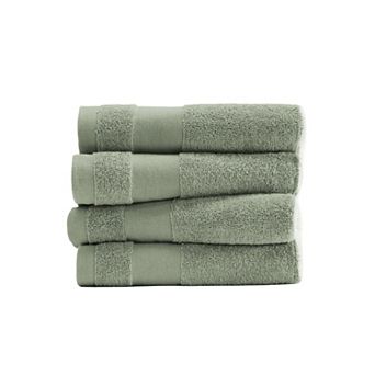 Home Collection Cotton 4 pc Hand Towel Set