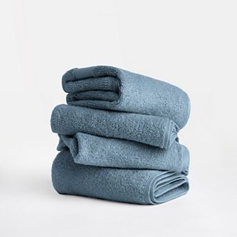 Home Collection Cotton 4 pc Hand Towel Set
