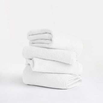 Home Collection Cotton 4 pc Hand Towel Set