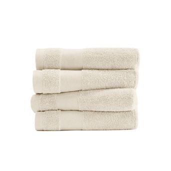 Home Collection Cotton 4 pc Hand Towel Set