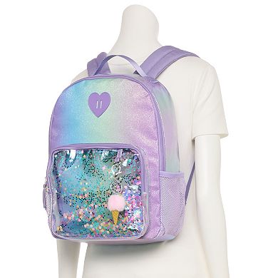 madden girl Glitter Backpack