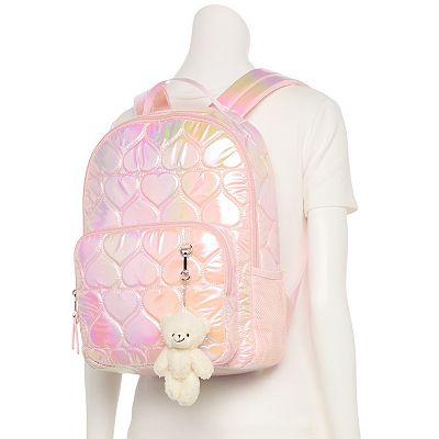 madden girl Quilted Heart Backpack display picture 2