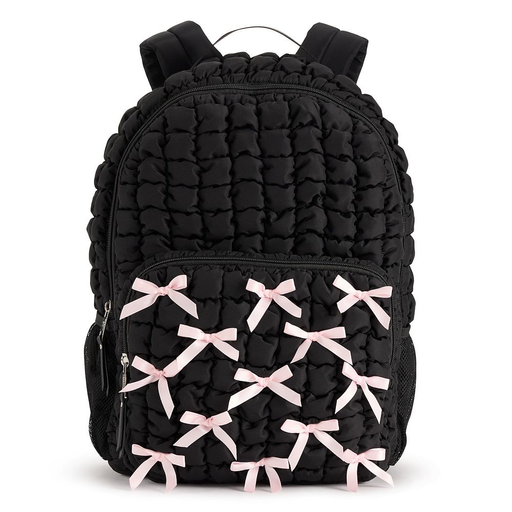 madden girl Puckered Backpack With Bows