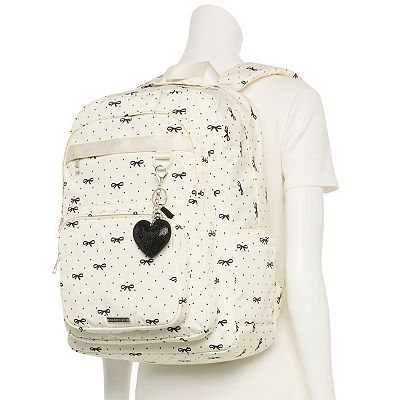 madden girl Bow Print Dome Backpack display picture 2