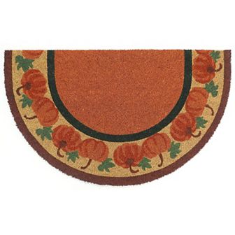 Celebrate Together™ Fall Pumpkin Slice 18" x 30" Coir Rug