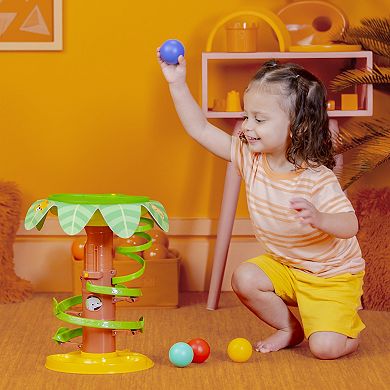 Bright Starts Tropical Twirl Ball Play Toy