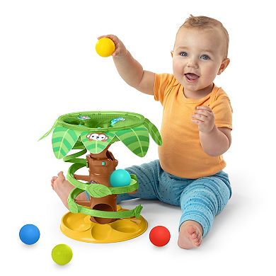 Bright Starts Tropical Twirl Ball Play Toy