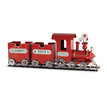 Melrose Toy Train on Track Display 29.25-inch Table Decor