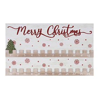 Melrose Wood Christmas Countdown