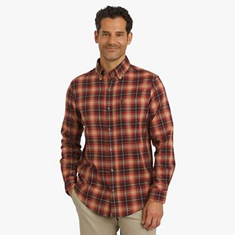 Men's Chaps Long Sleeve Lightweight Twill Shirt