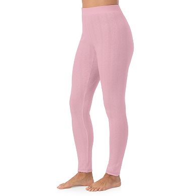 Women's Cuddl Duds® Cotton Pointelle Legging