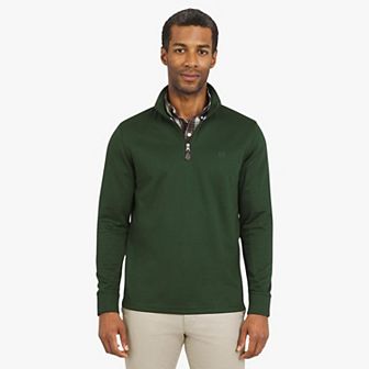 Men's Chaps Quarter-Zip Knit Pullover