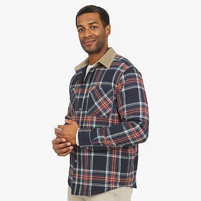 Men's Chaps Flannel Shirt Jacket