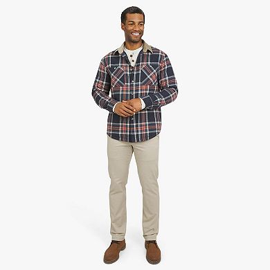 Men's Chaps Flannel Shirt Jacket