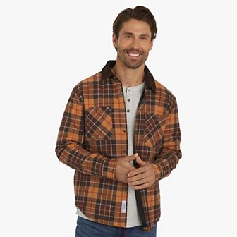 Men's Chaps Flannel Shirt Jacket