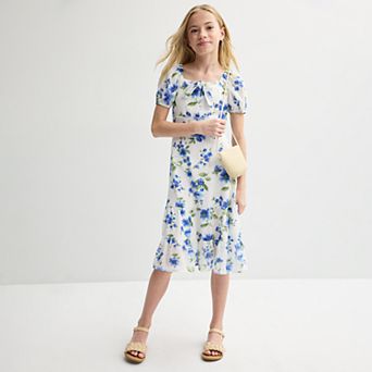 Girls 7-16 Speechless 2 pc Floral Dress & Purse Set