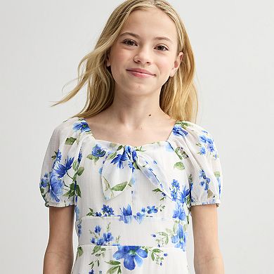 Girls 7-16 Speechless 2-pc Floral Dress & Purse Set